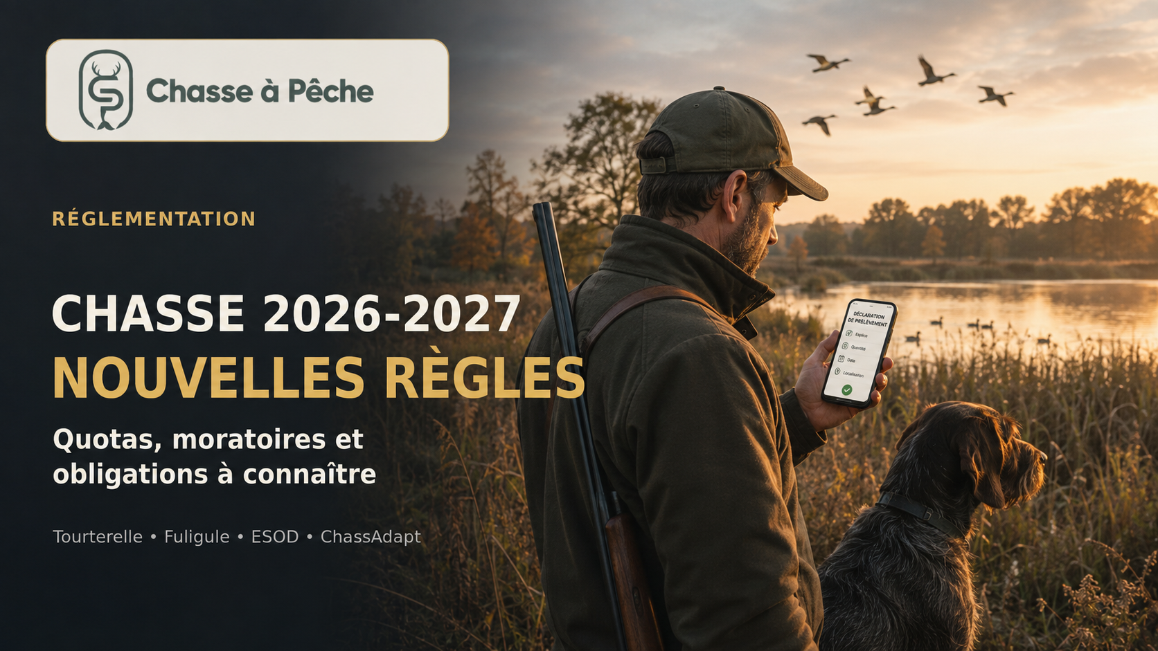 Chasse 2026-2027 : nouvelles règles et quotas