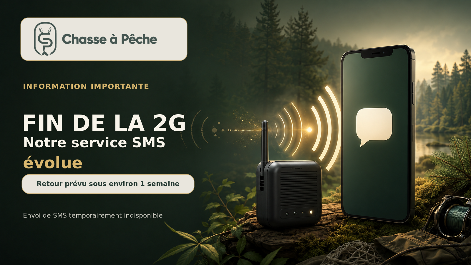 Fin de la 2G : notre service SMS évolue pour mieux vous accompagner !